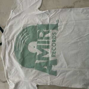 Amiri Records White T-Shirt